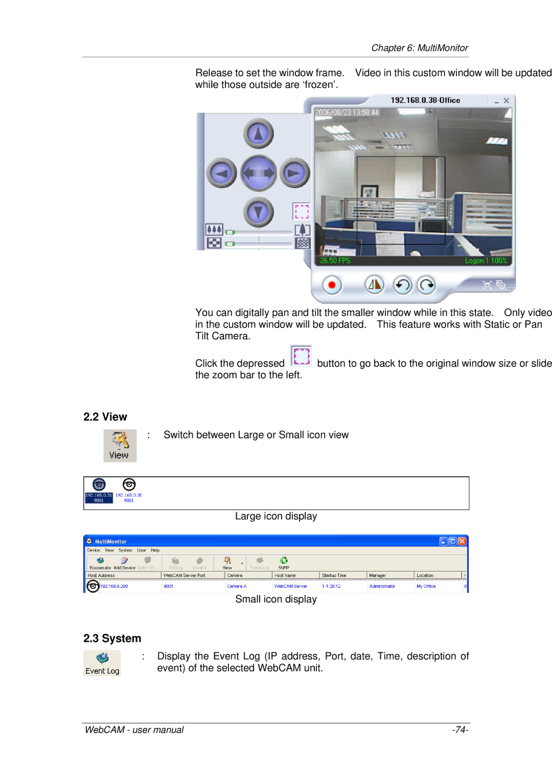 3Com iCV-03a, iCV-01a, iCV-08 user manual View, System 