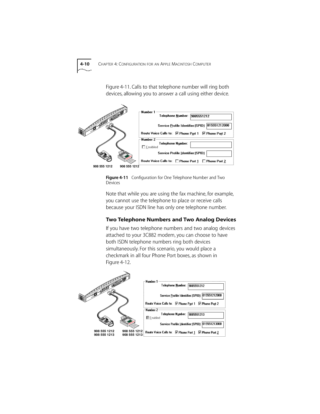 3Com ISDN Modem manual RS-232 