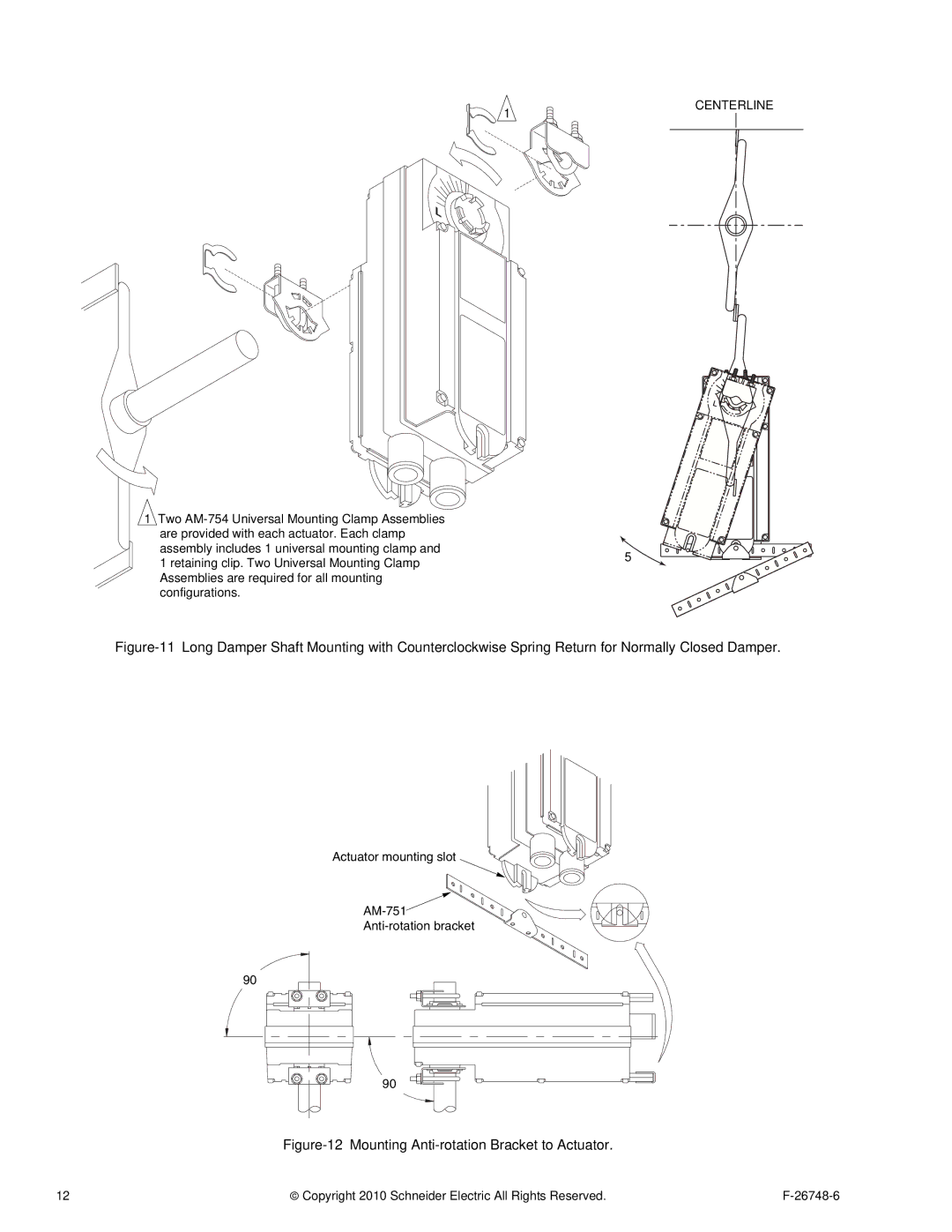 3Com MS40-717X warranty Mounting Anti-rotation Bracket to Actuator 