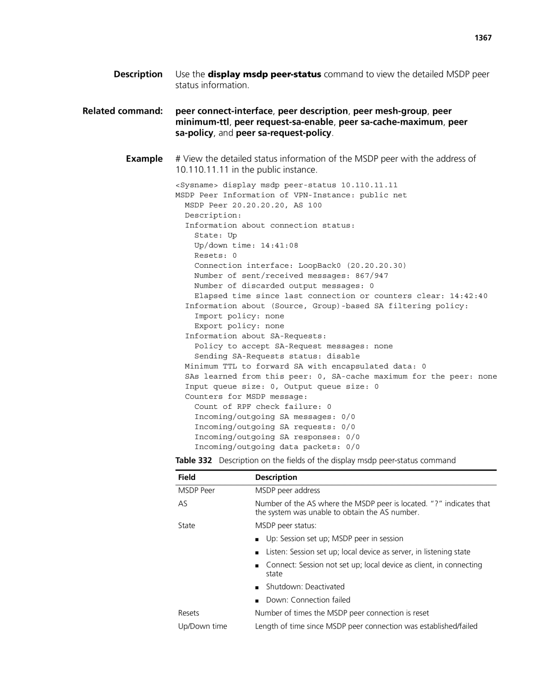 3Com MSR 50, MSR 30 manual 1367 