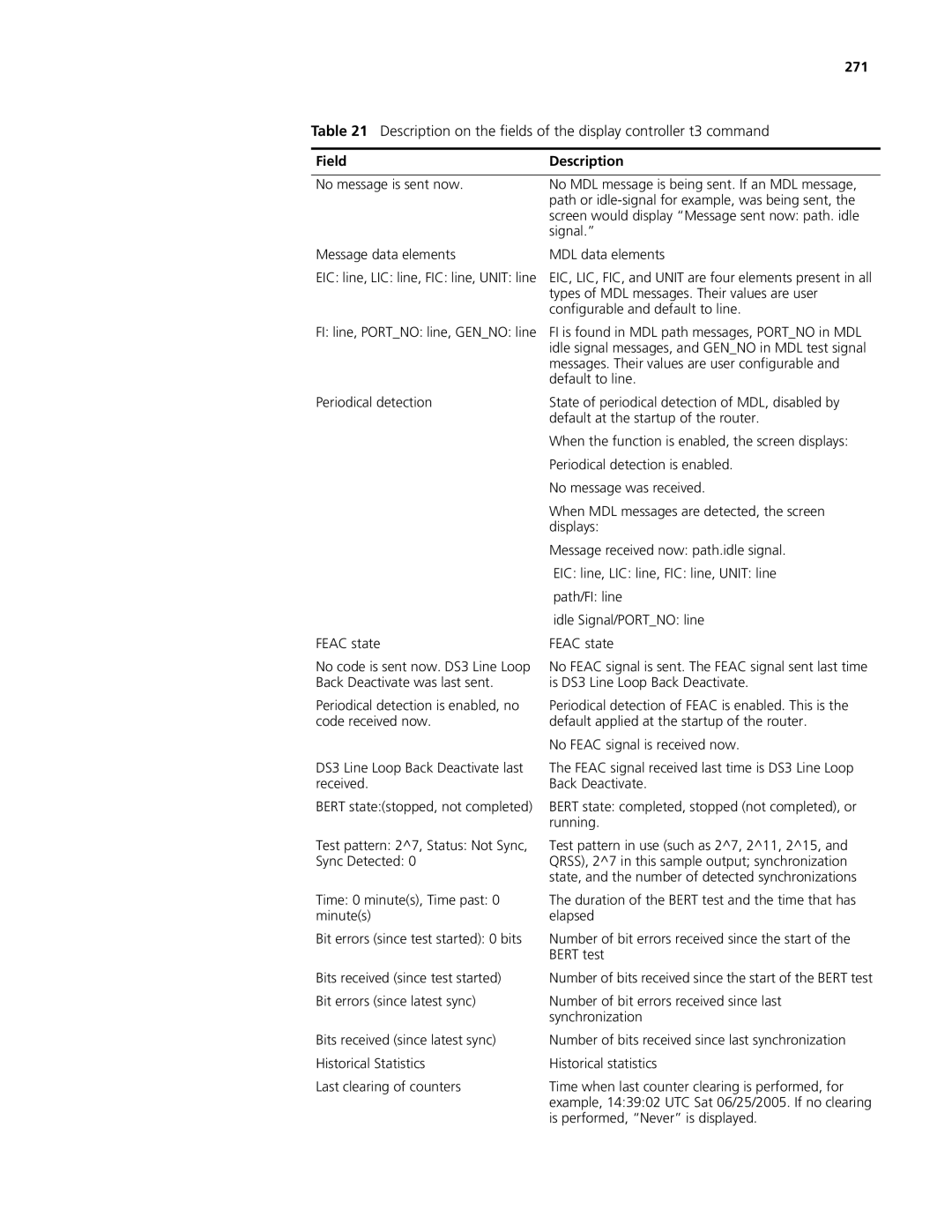 3Com MSR 50, MSR 30 manual 271, Configurable and default to line 