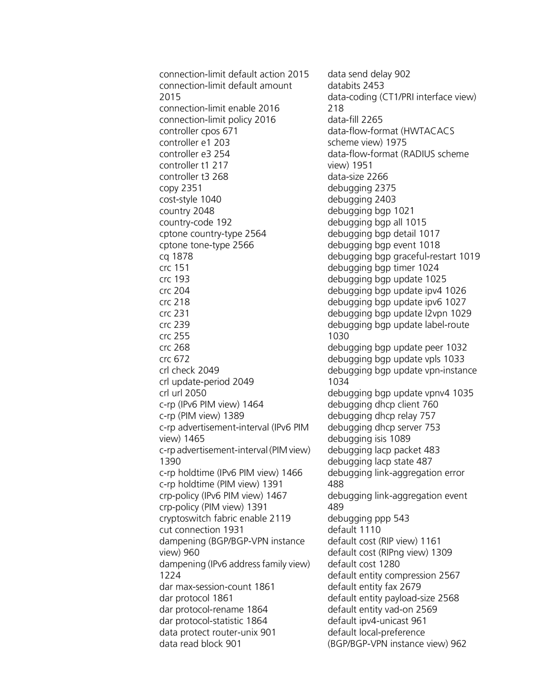 3Com MSR 30, MSR 50 manual Rp IPv6 PIM view 1464 c-rp PIM view 