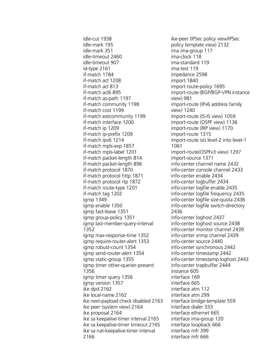 3Com MSR 30, MSR 50 manual Igmp last-member-query-interval 