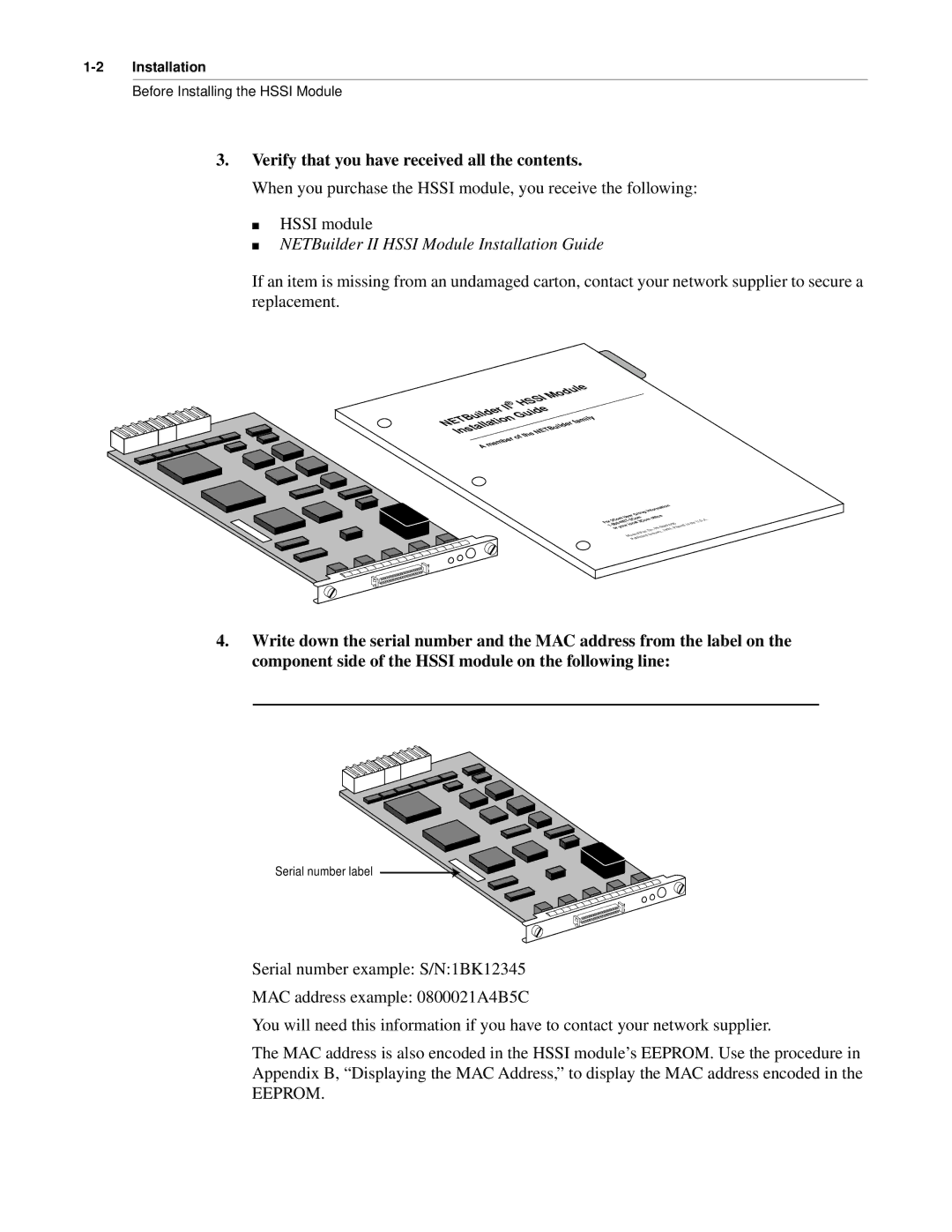 3Com NETBuilder II manual Verify that you have received all the contents 