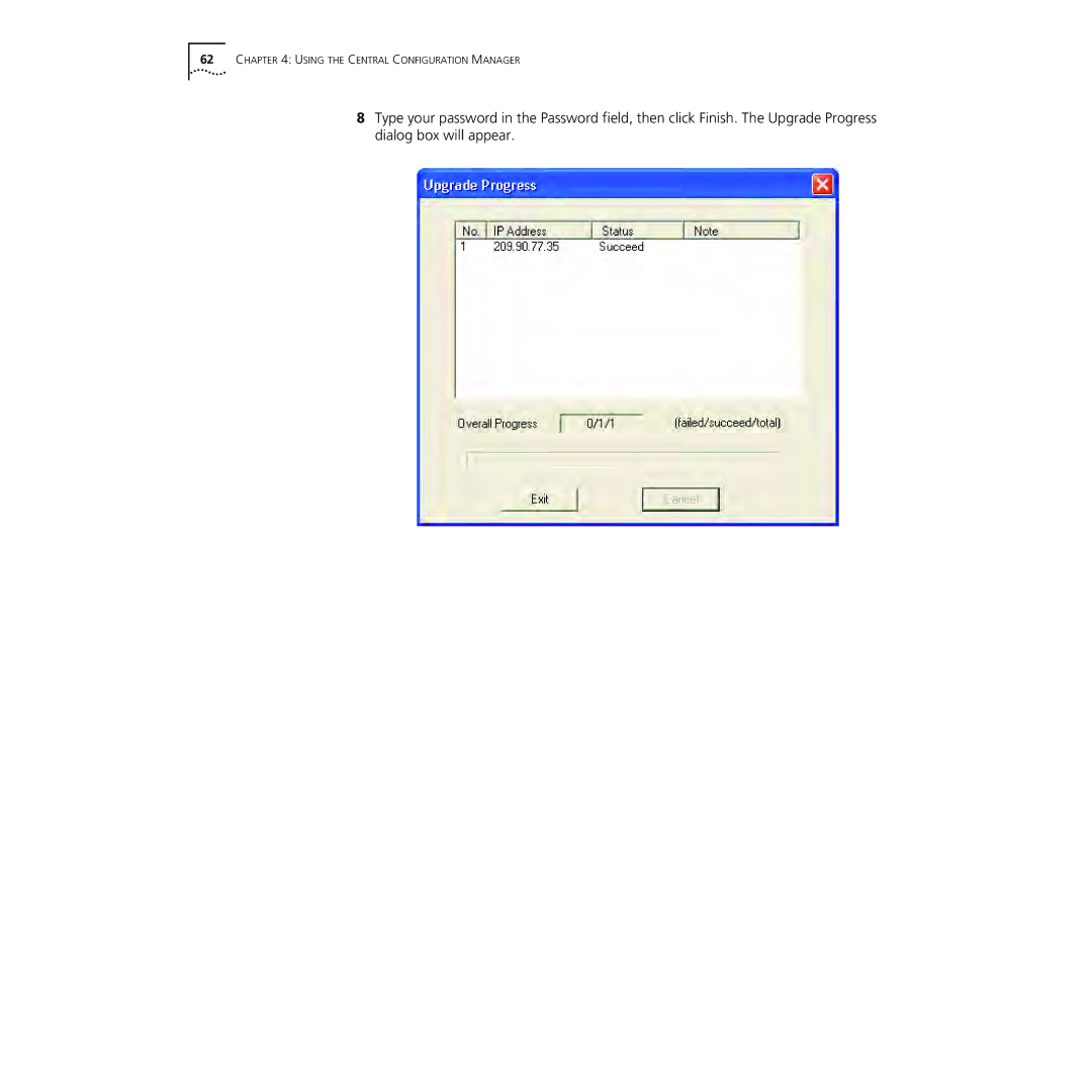 3Com NJ220 manual Using the Central Configuration Manager 