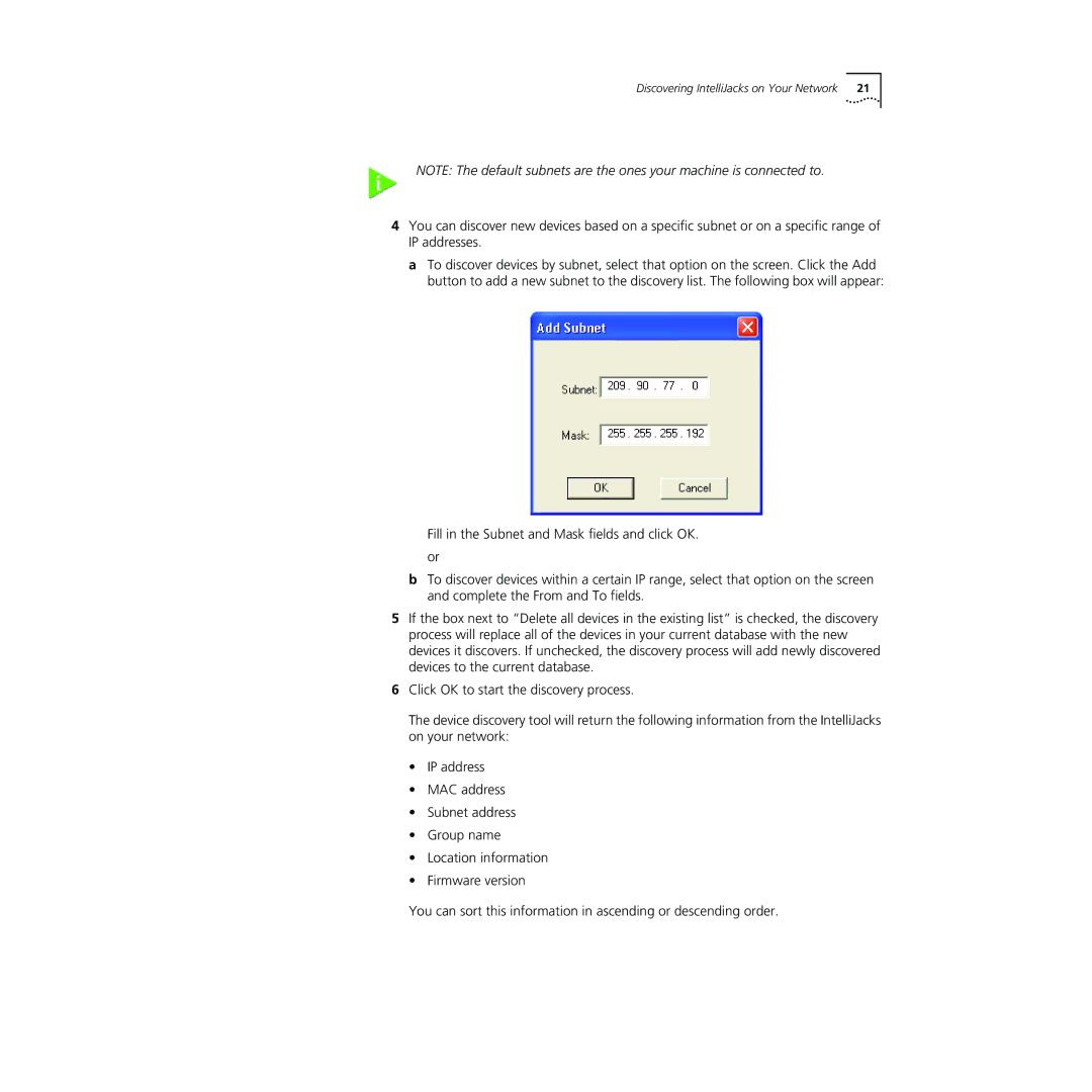 3Com NJ240FX manual Discovering IntelliJacks on Your Network 