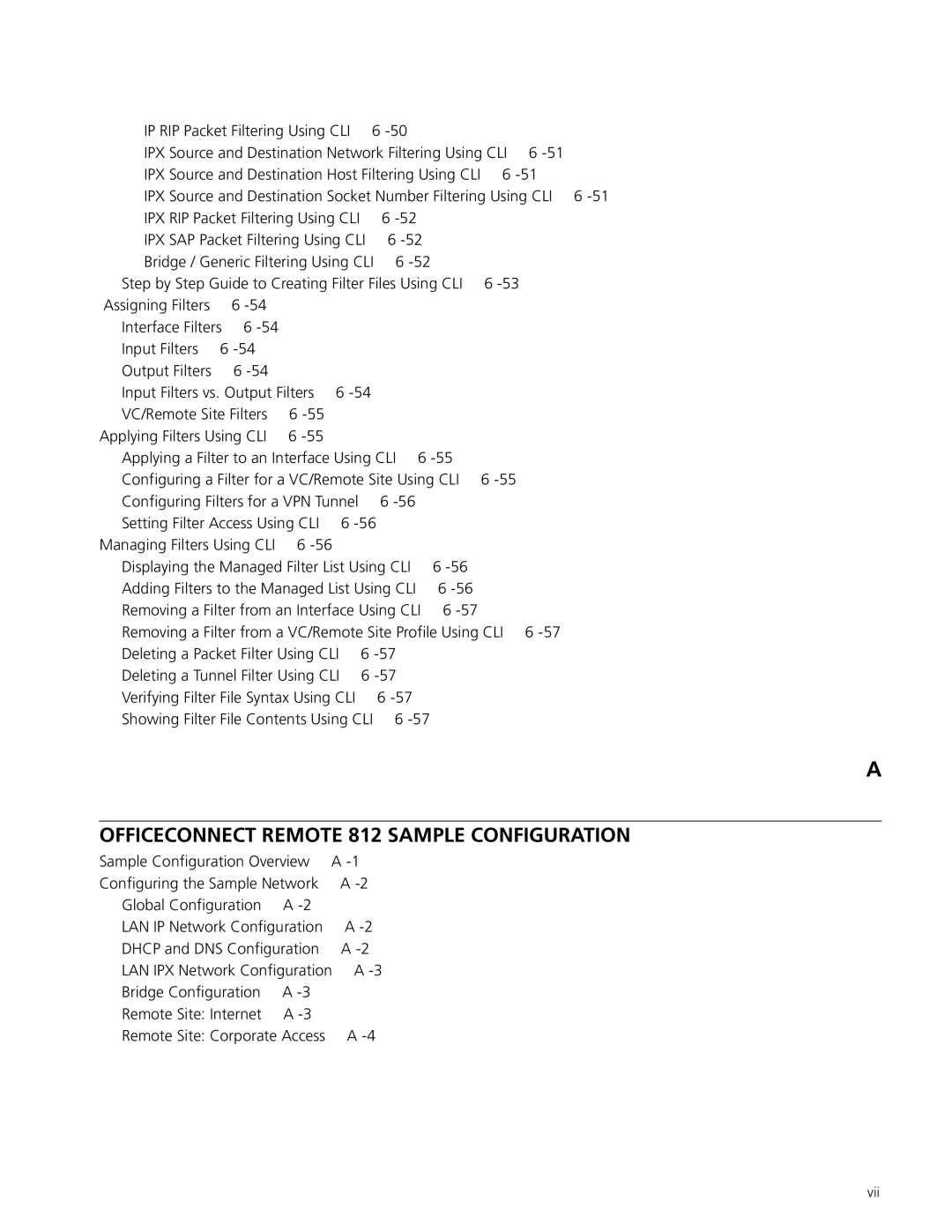 3Com OfficeConnect Remote 812 manual Officeconnect Remote 812 Sample Configuration 