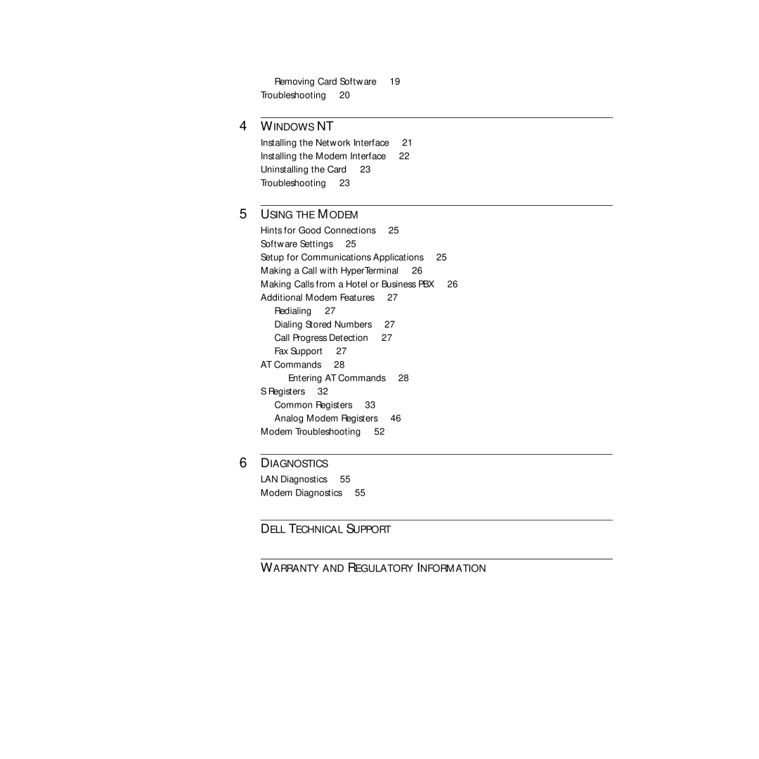 3Com PC Card manual Diagnostics 