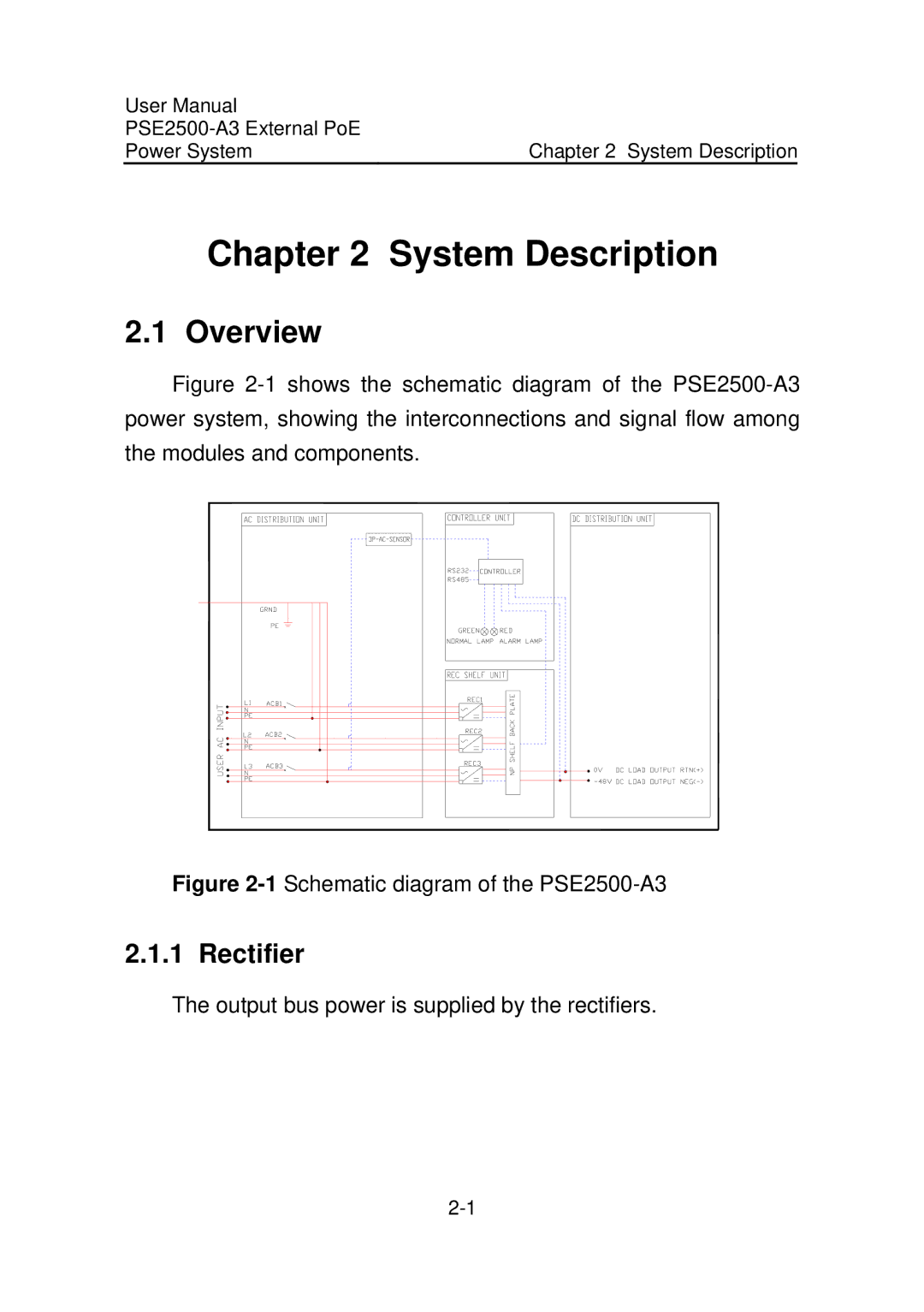 3Com PSE2500-A3 user manual System Description, Overview 