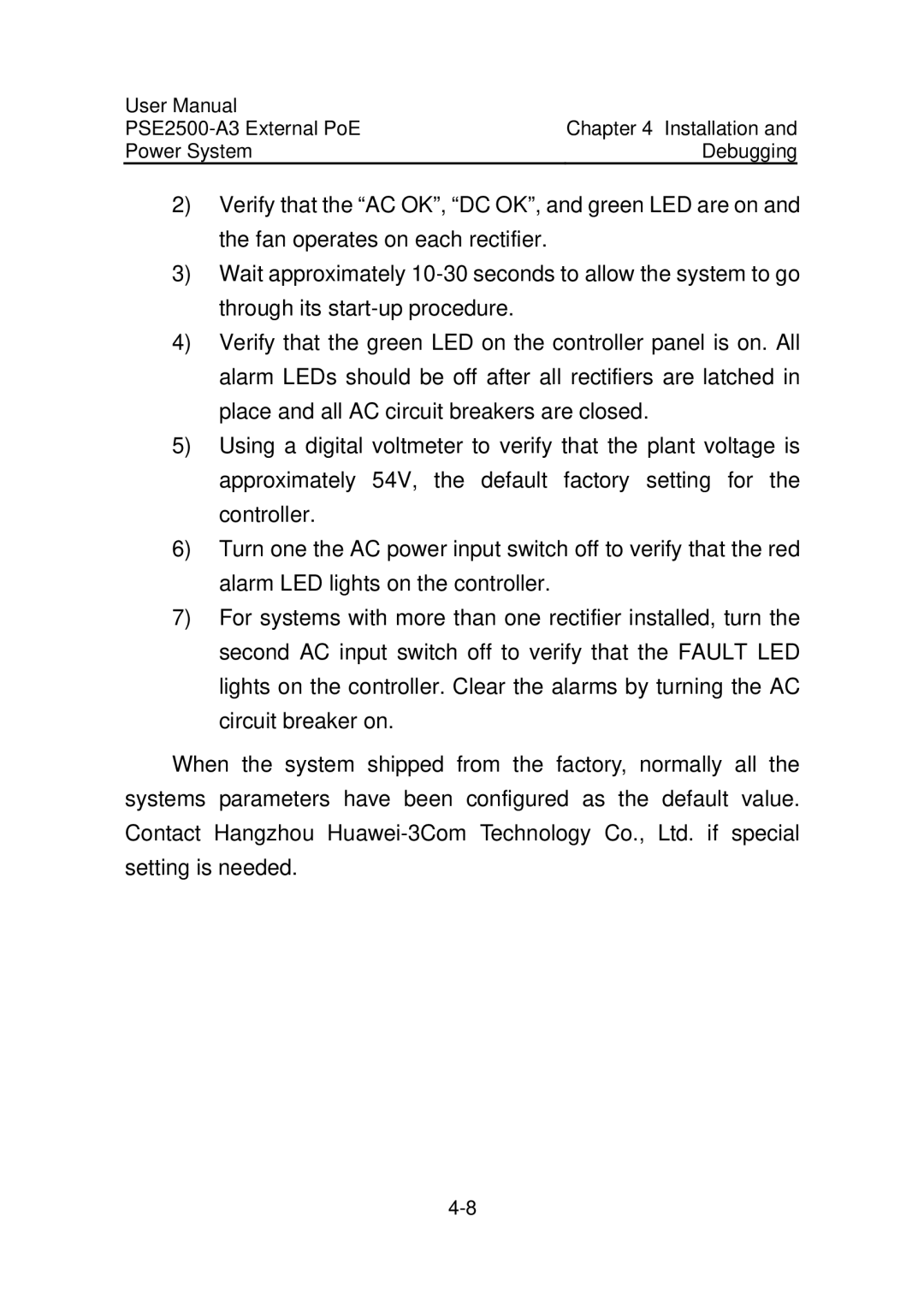 3Com user manual PSE2500-A3 External PoE 