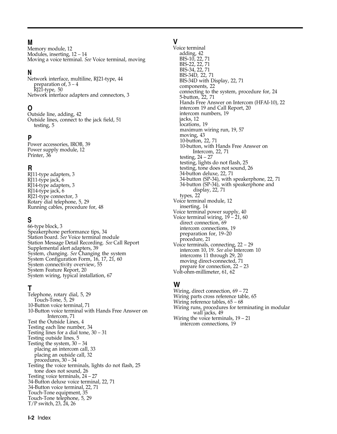 3Com RELEASE 2 installation manual 2Index 