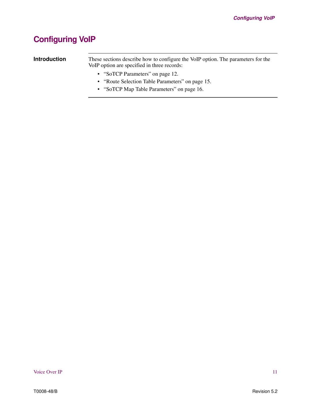 3Com S200 manual Configuring VoIP 