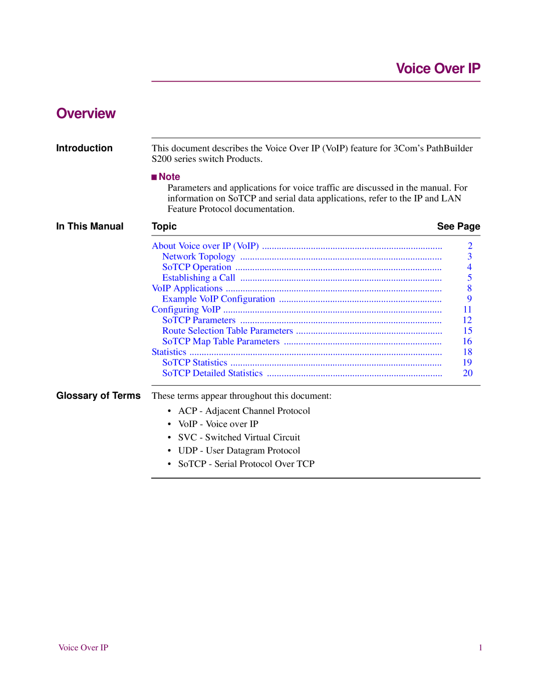 3Com S200 manual Overview, Introduction 