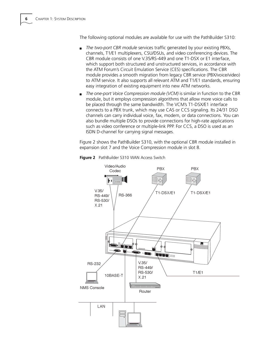 3Com S330 manual PathBuilder S310 WAN Access Switch 