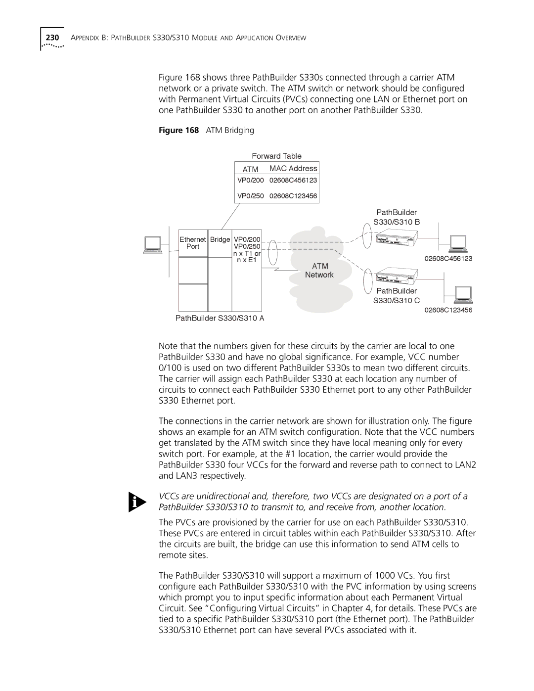 3Com S330 manual ATM Bridging 