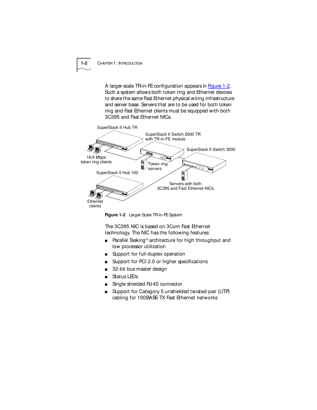 3Com Server manual 2Larger-Scale TR-in-FE System 