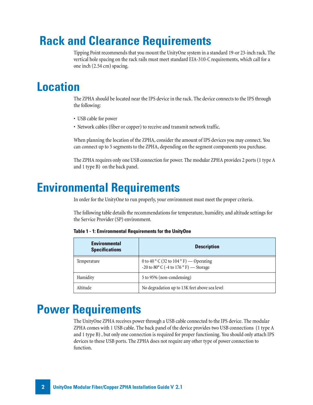 3Com TECHD-0000000050 manual Rack and Clearance Requirements, Location, Environmental Requirements, Power Requirements 