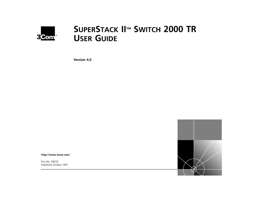 3Com manual Superstack II Switch 2000 TR User Guide, Version 