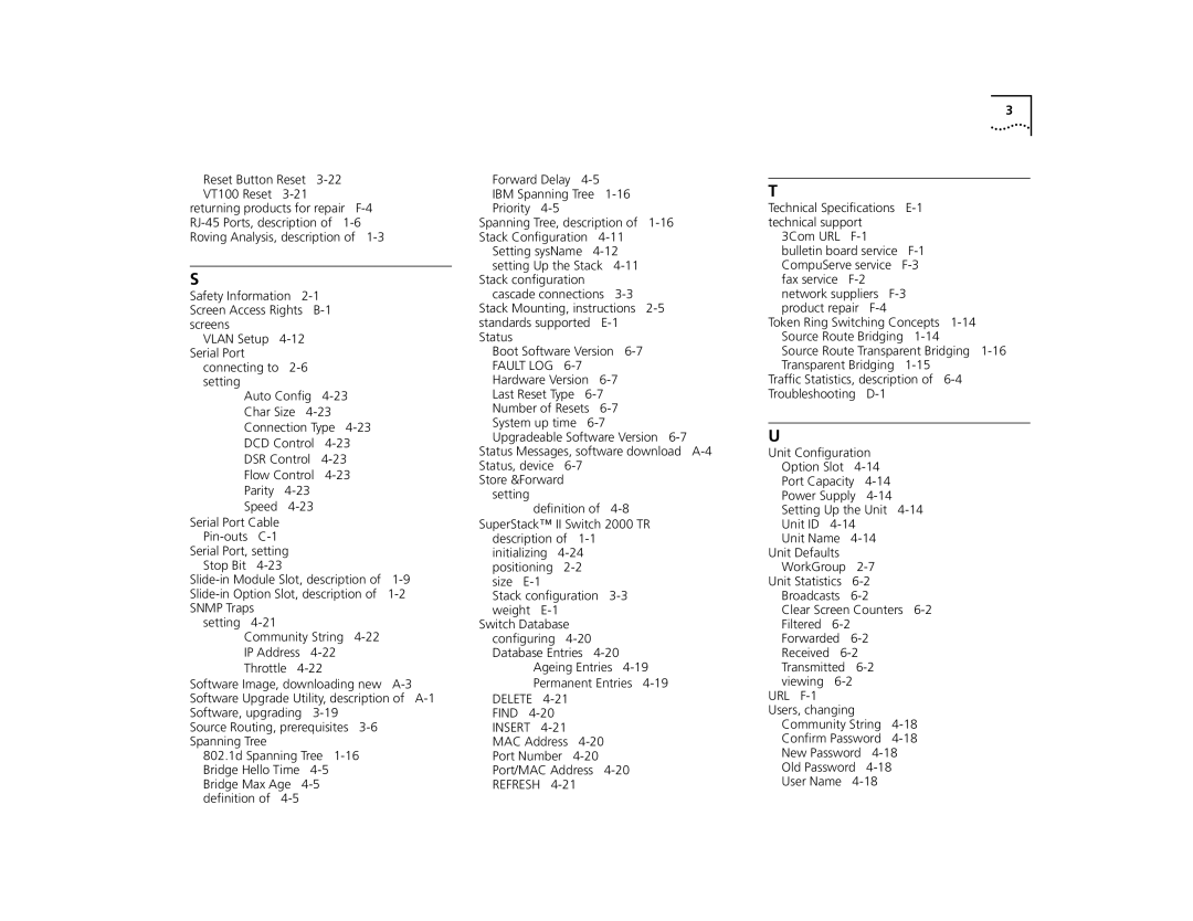 3Com TR manual 