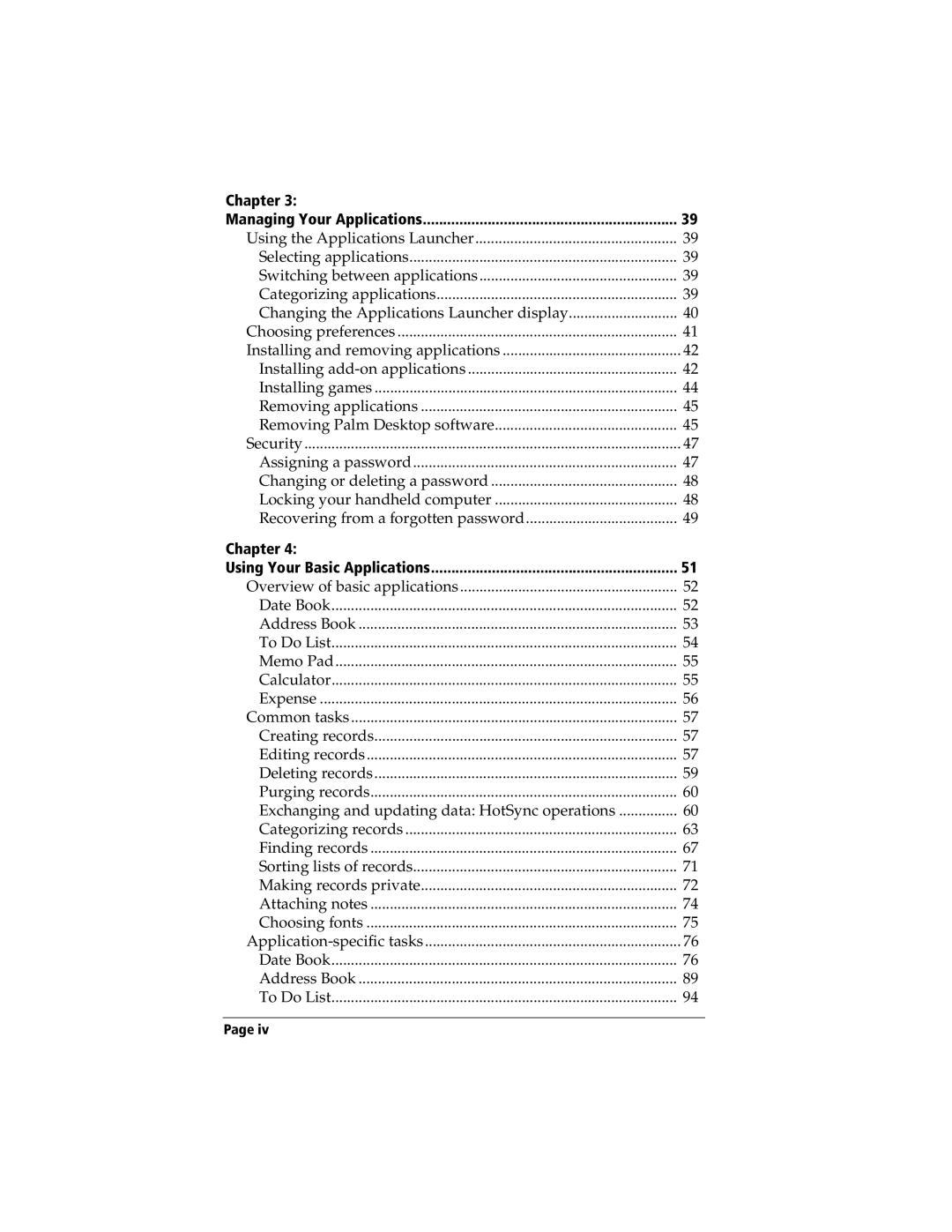 3Com TRGpro manual Chapter Managing Your Applications 