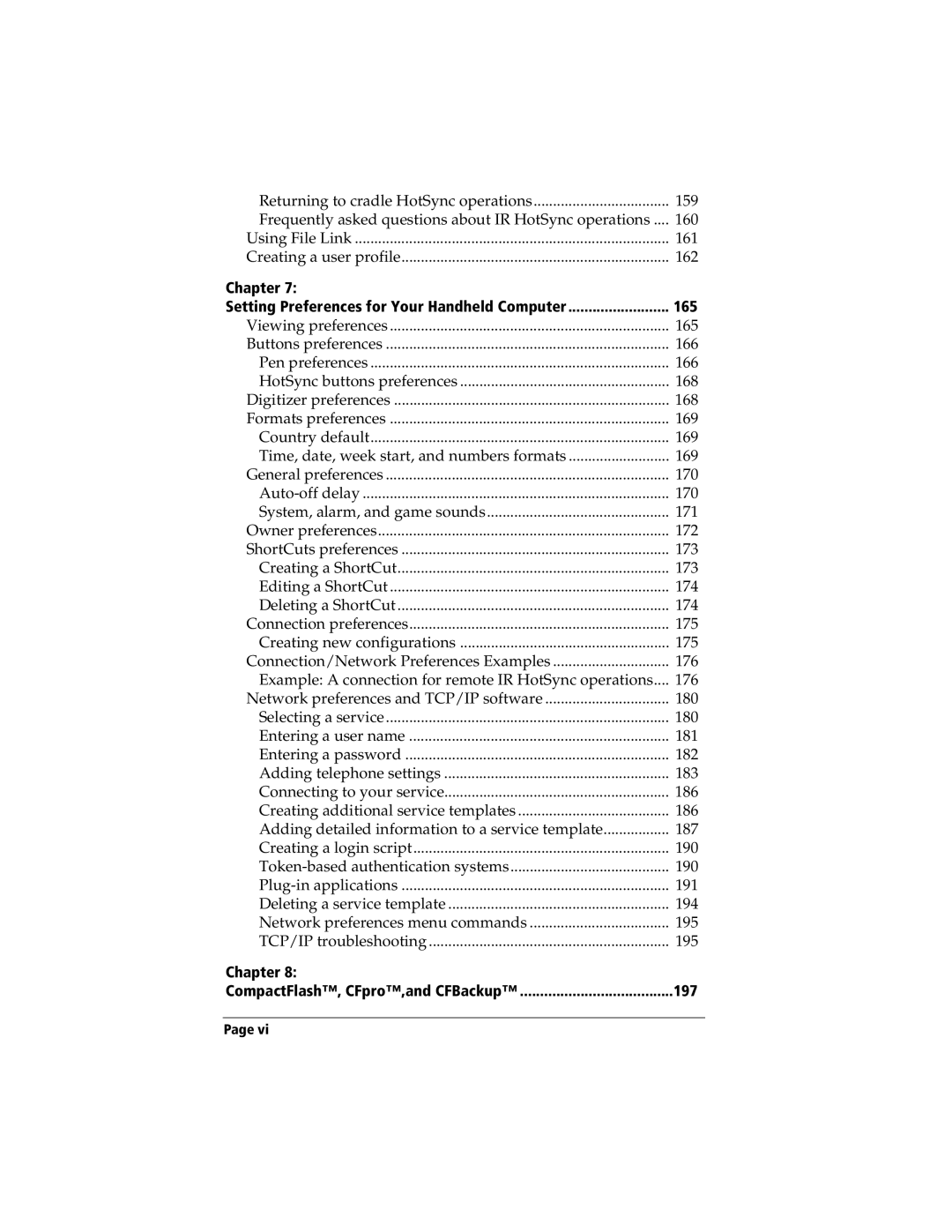 3Com TRGpro manual Setting Preferences for Your Handheld Computer 