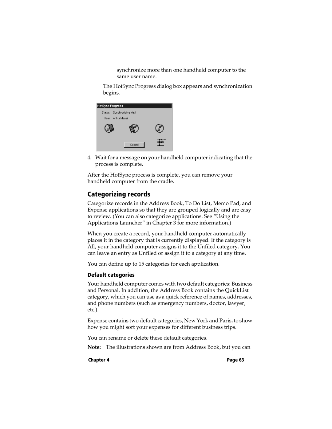 3Com TRGpro manual Categorizing records, Default categories 