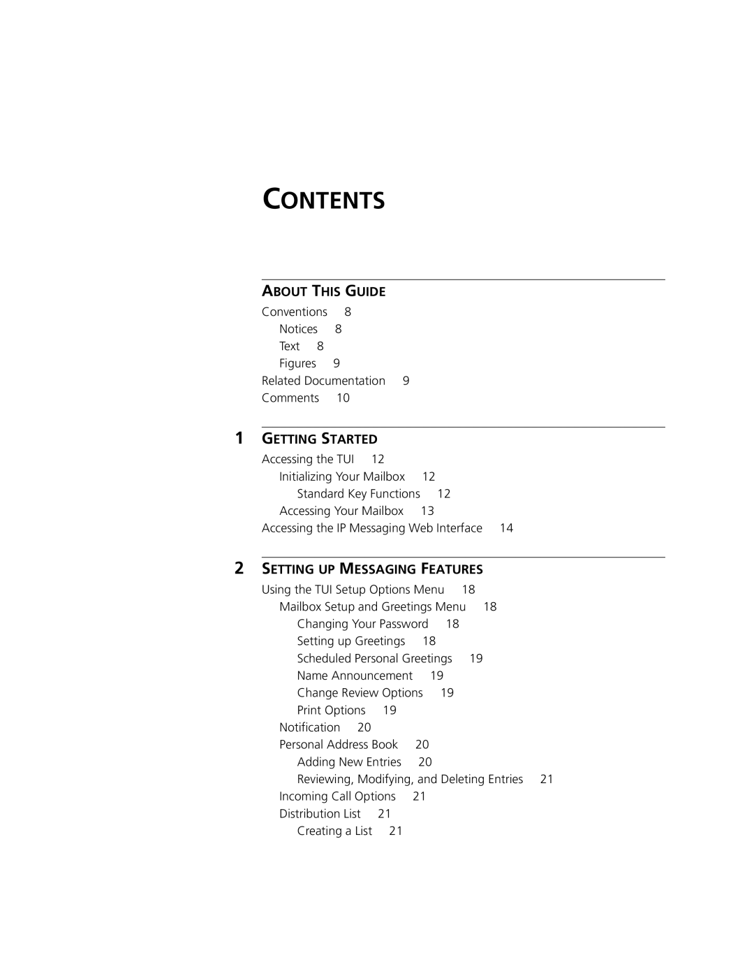 3Com V7350 manual Contents 