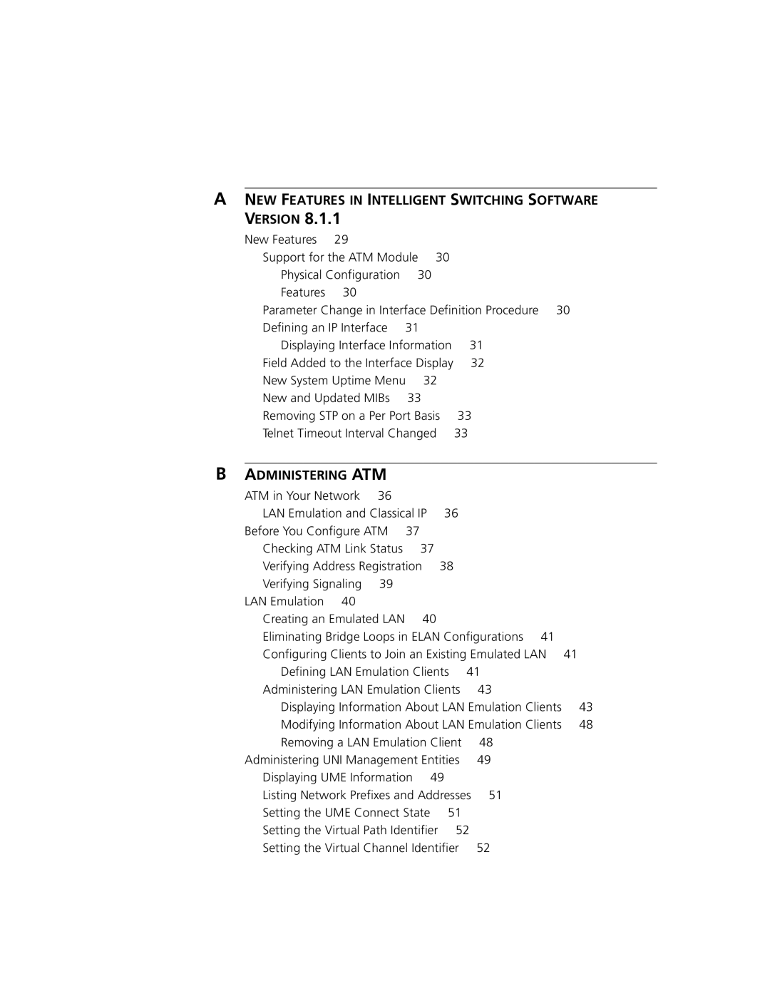 3Com Version 8.1.2 manual NEW Features in Intelligent Switching Software Version 