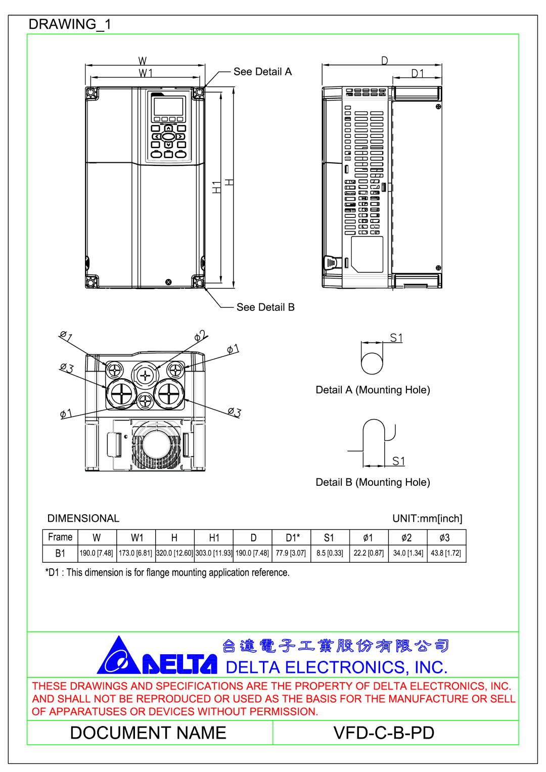 3Com VFD-C-B-PD manual 