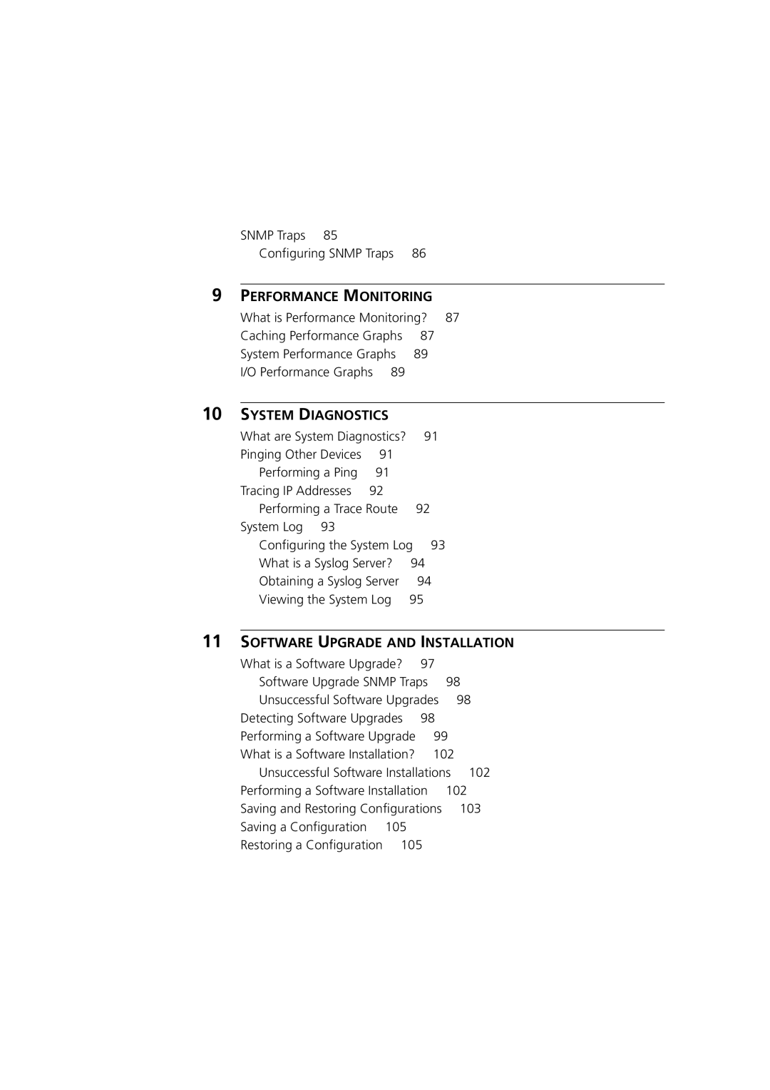 3Com Webcache 1000 (3C16115), Webcache 3000 (3C16116) manual Performance Monitoring 