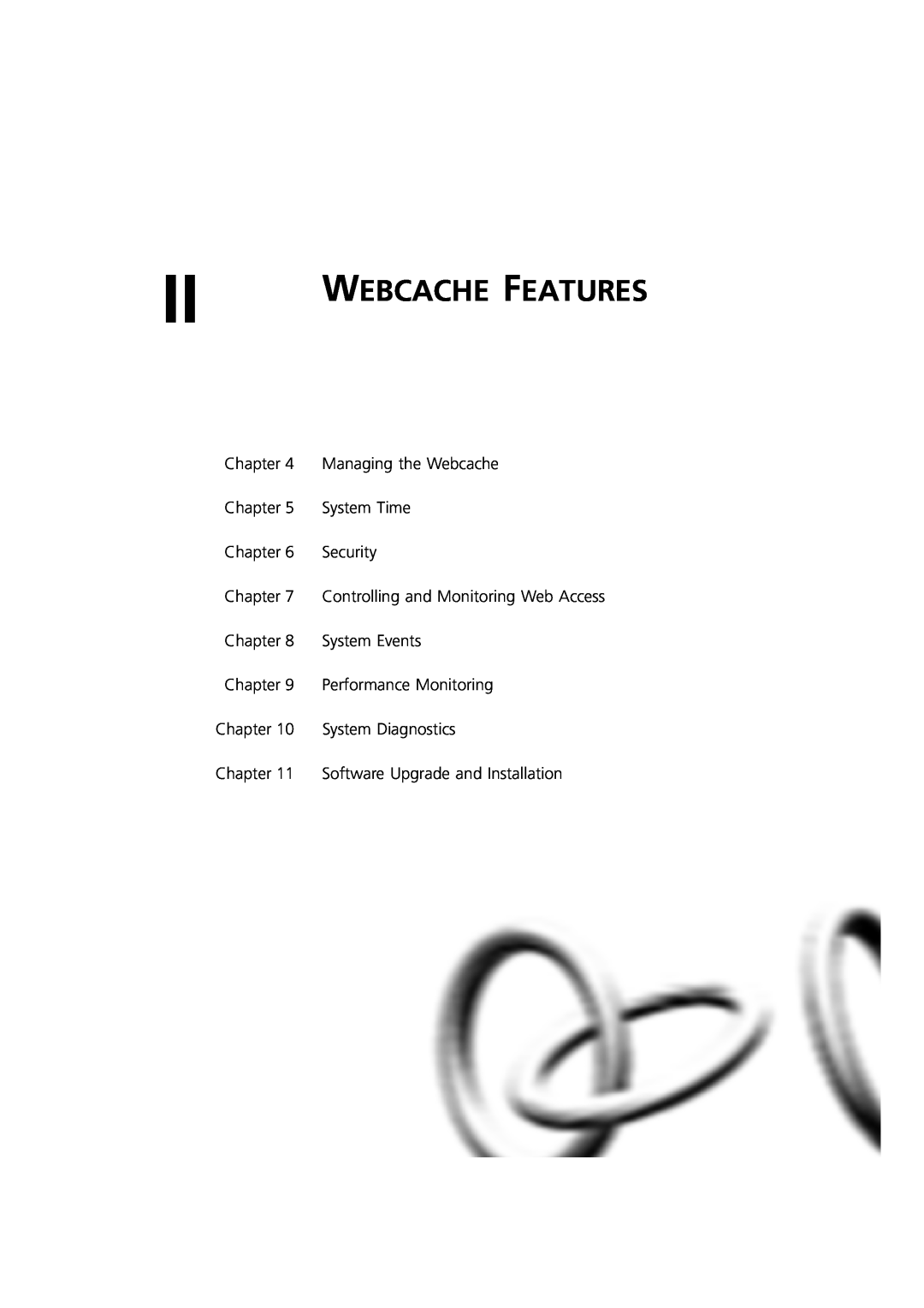 3Com Webcache 3000 (3C16116), Webcache 1000 (3C16115) manual Webcache Features 