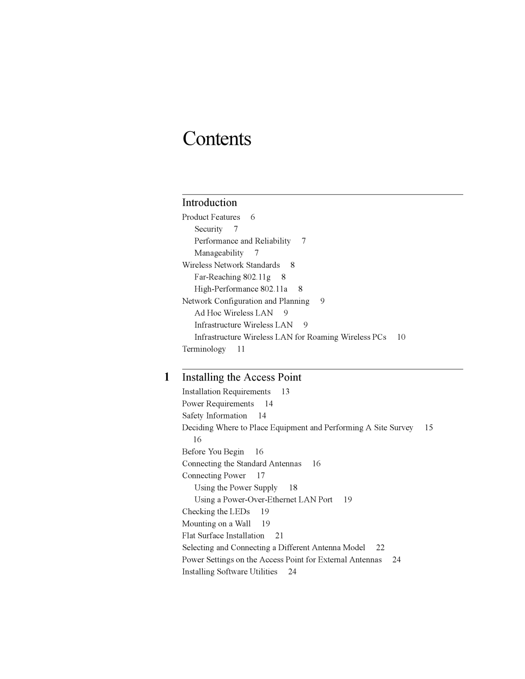 3Com WL-450, WL-463, WL-462 manual Contents 