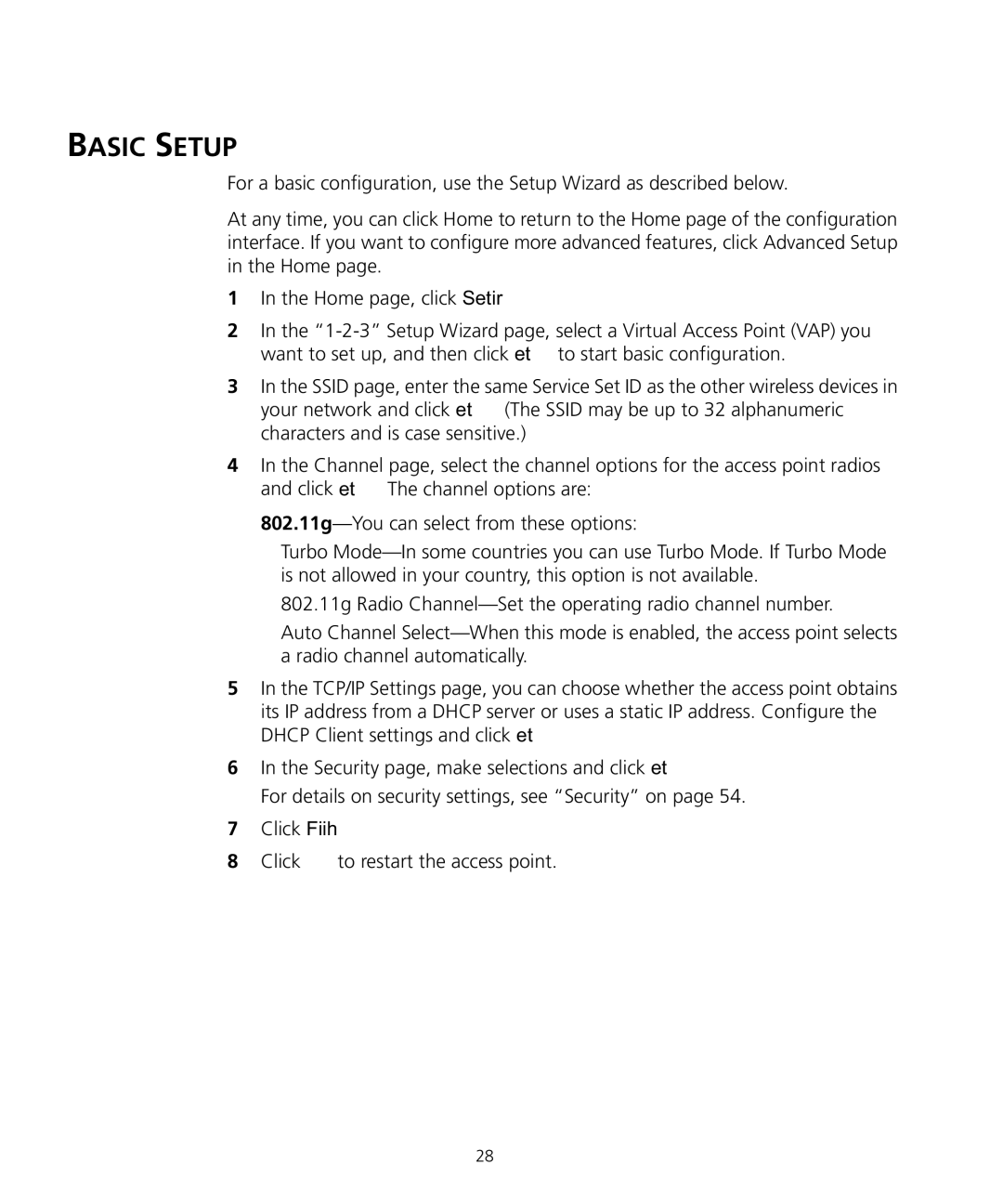 3Com WL-455 manual Basic Setup 