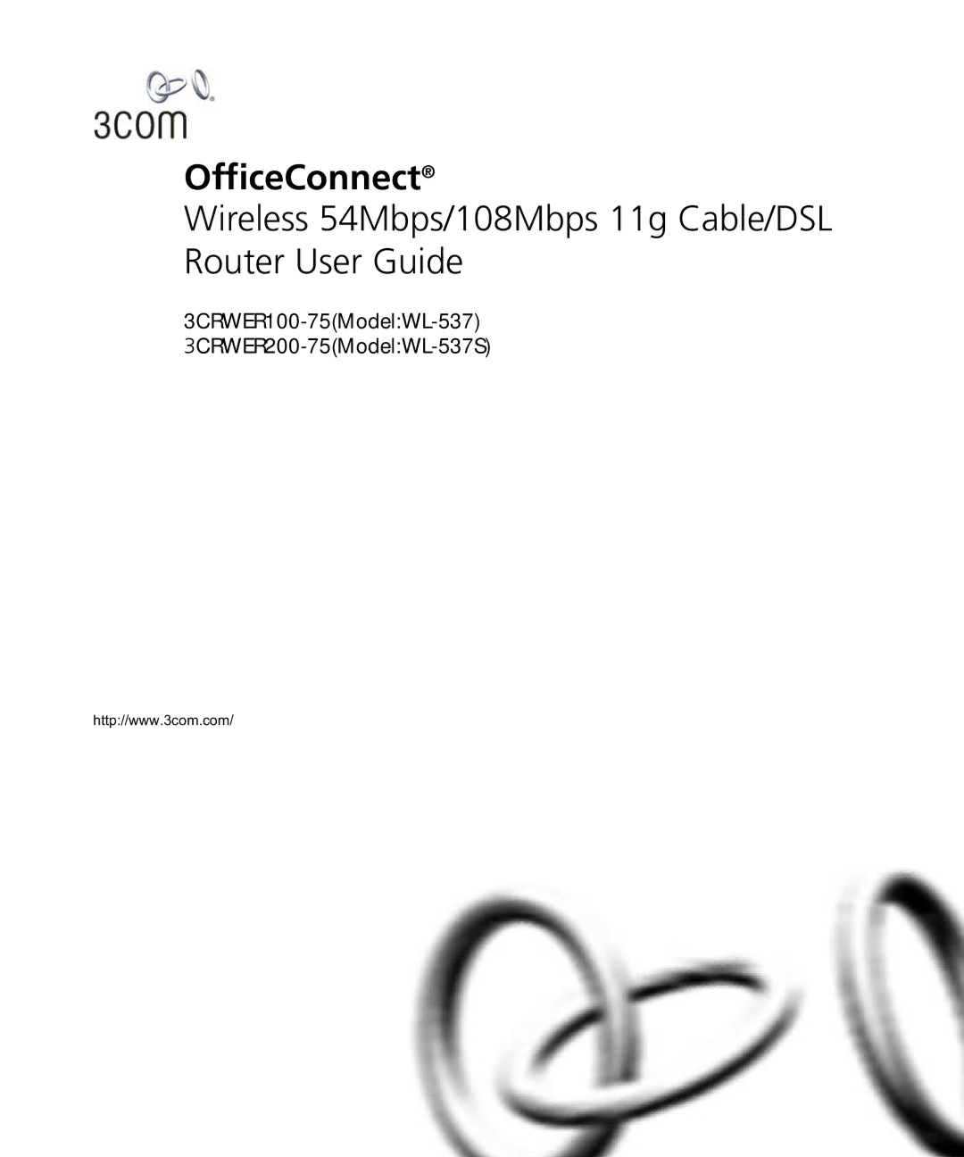 3Com WL-537S manual OfficeConnect 