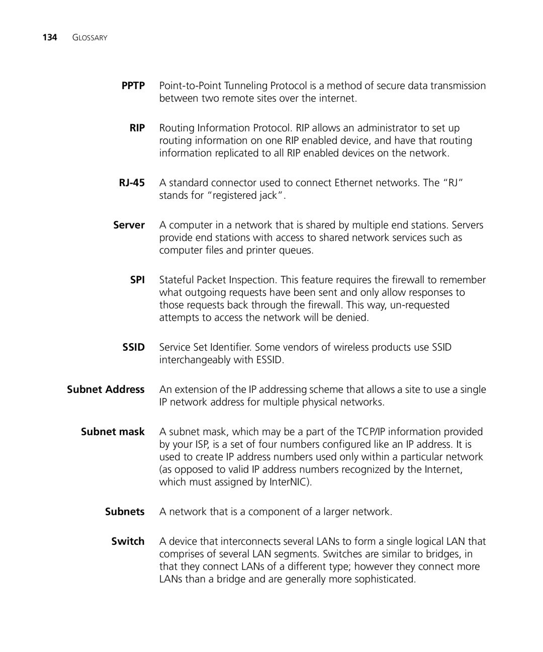 3Com WL-537S manual Glossary 