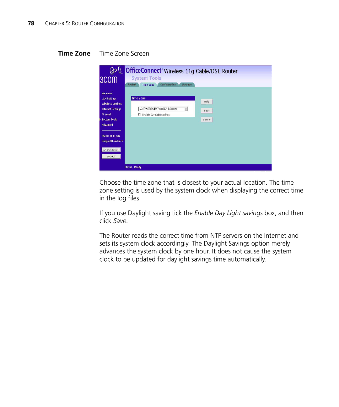 3Com WL-537S manual Router Configuration 