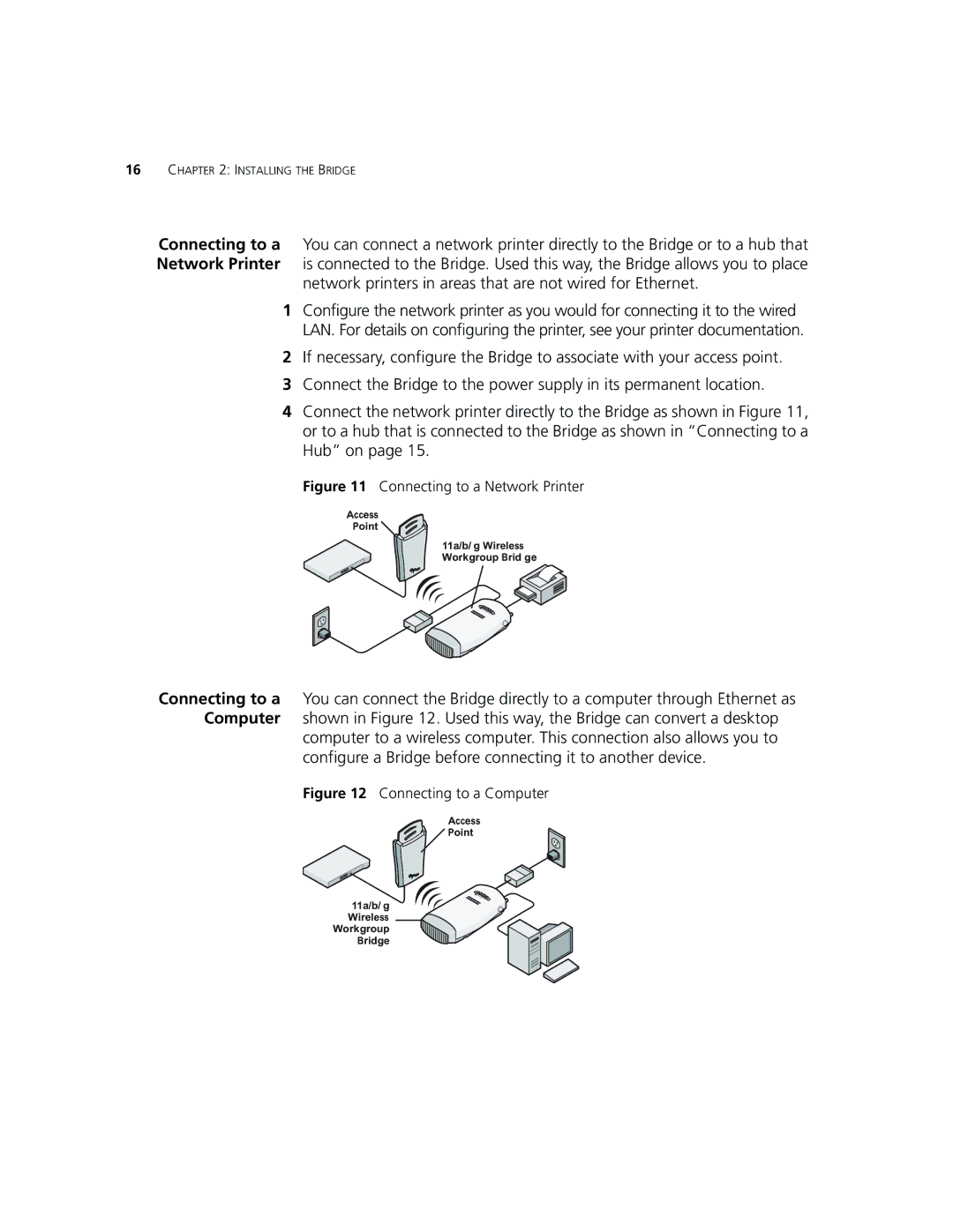 3Com WL-560 manual Network printers in areas that are not wired for Ethernet 