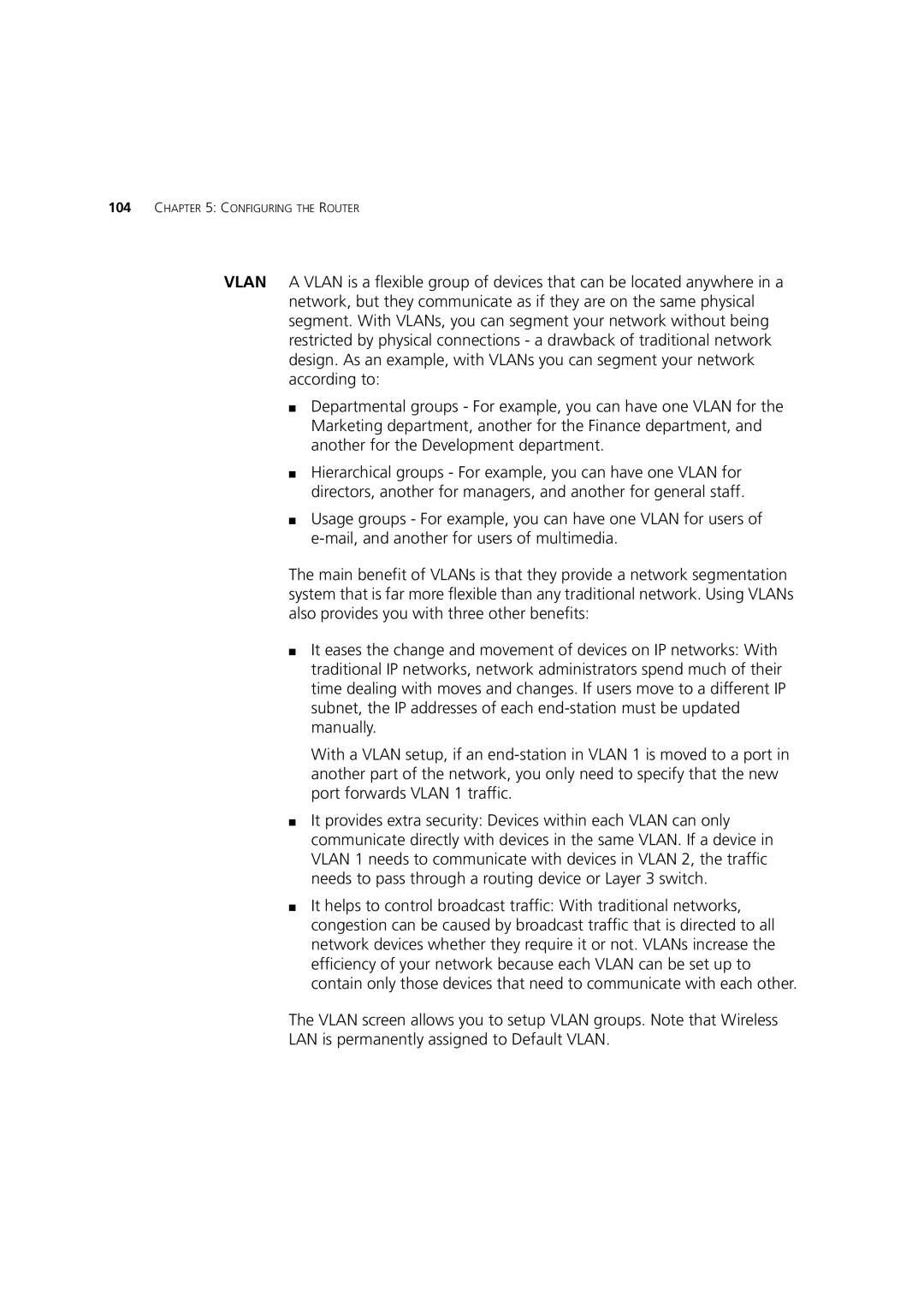 3Com WL-603 manual Configuring the Router 