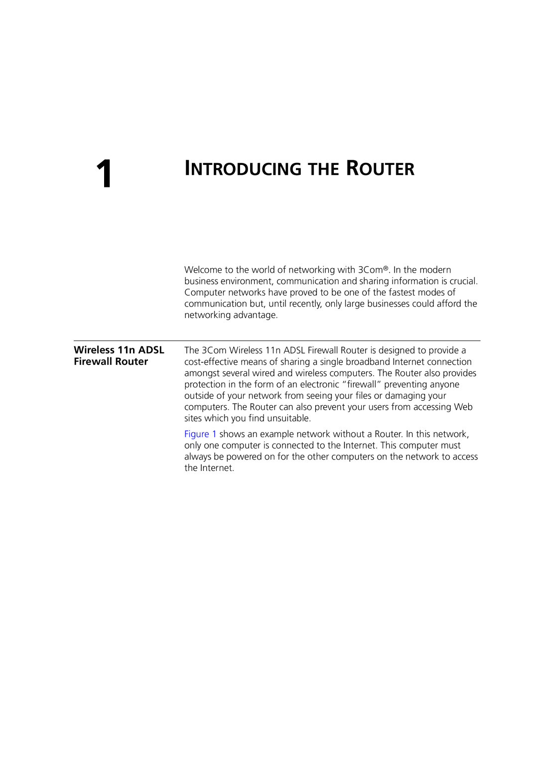 3Com WL-603 manual Introducing the Router 