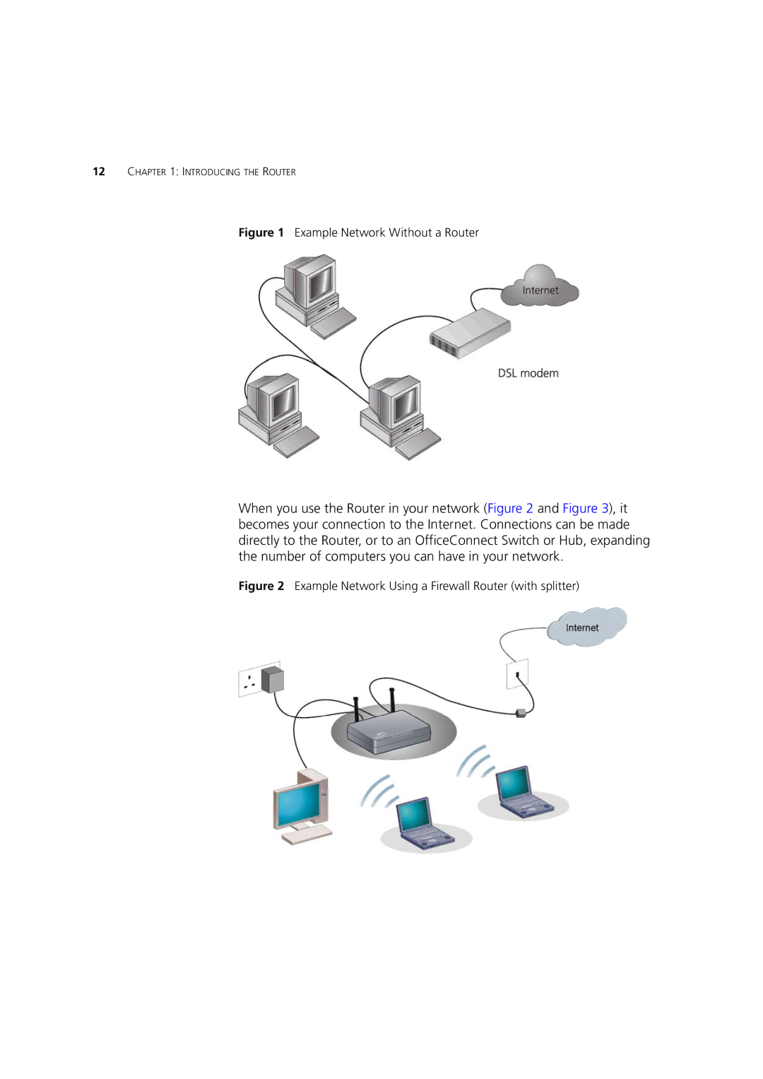 3Com WL-603 manual Example Network Without a Router 