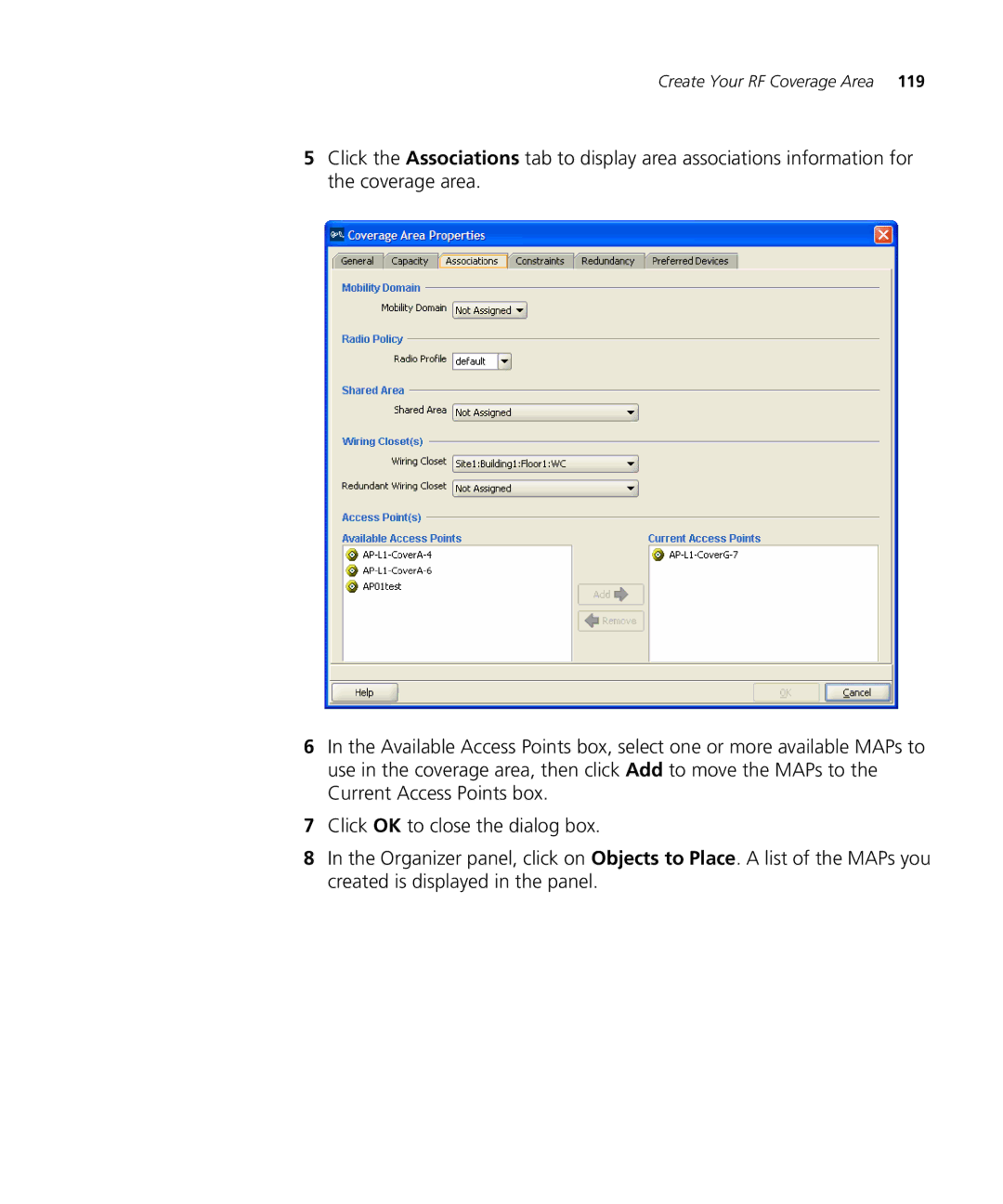 3Com WX2200 manual Create Your RF Coverage Area 