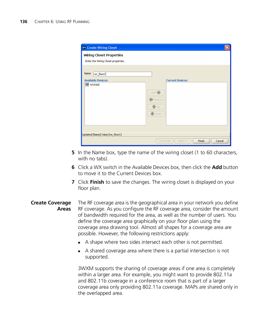 3Com WX2200 manual Using RF Planning 