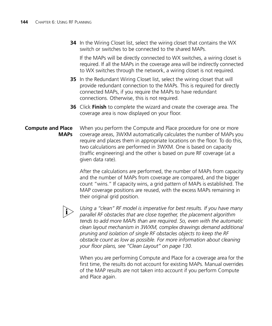 3Com WX2200 manual Using RF Planning 