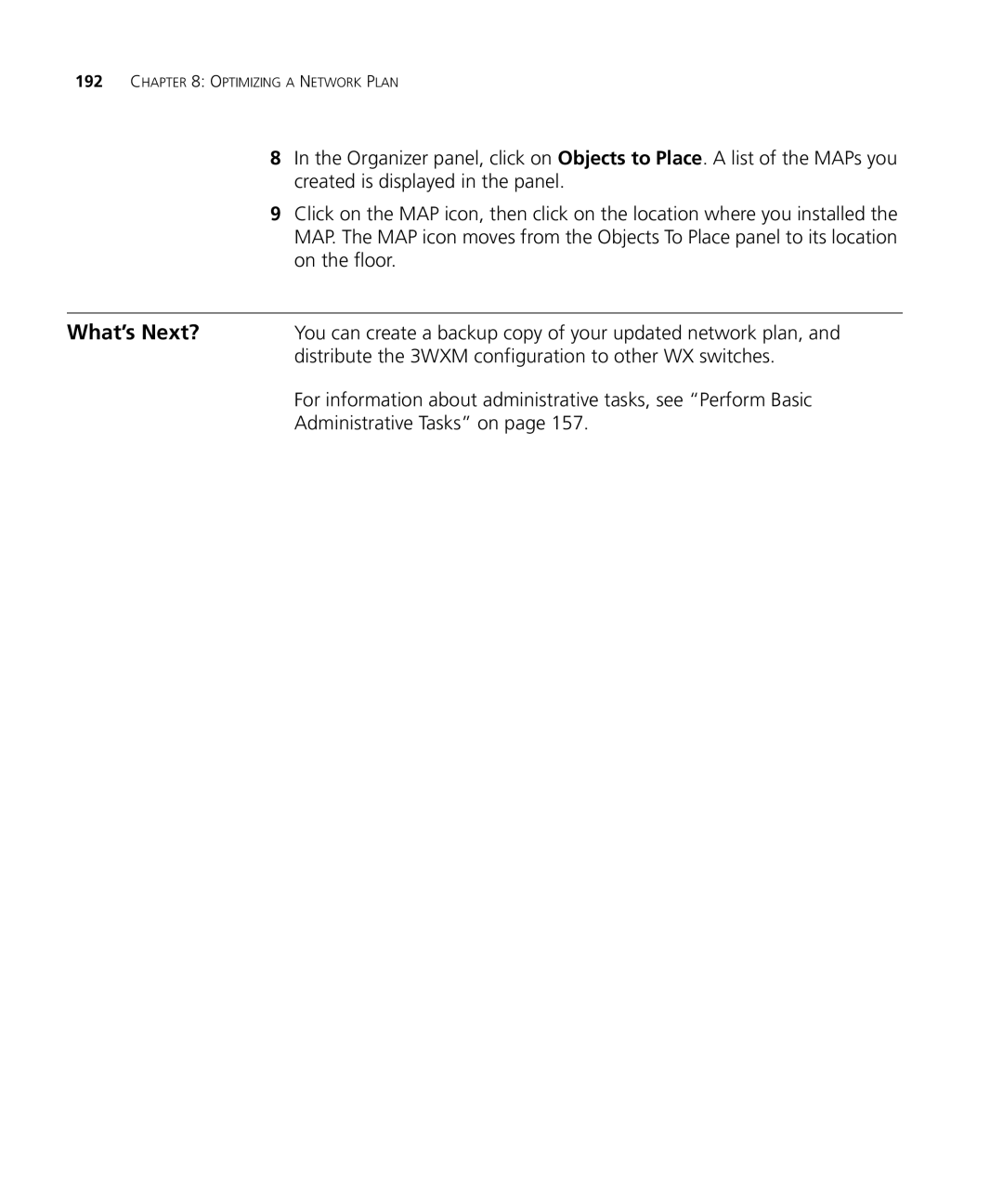 3Com WX2200 manual Optimizing a Network Plan 