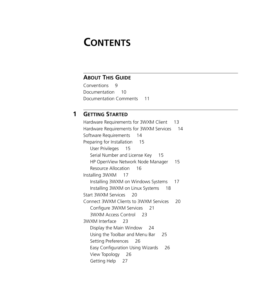 3Com WX2200 manual Contents 