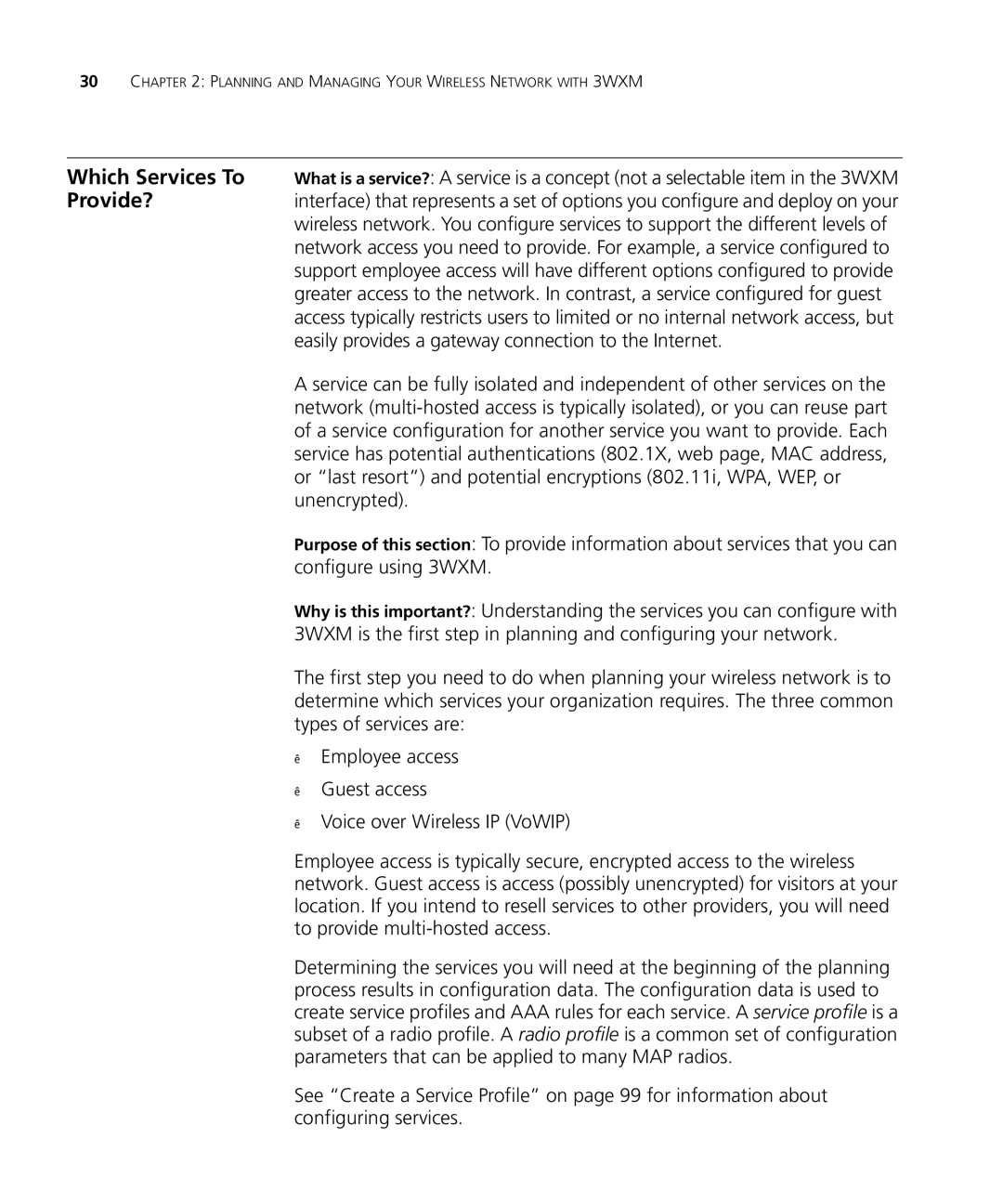 3Com WX2200 manual Planning and Managing Your Wireless Network with 3WXM 