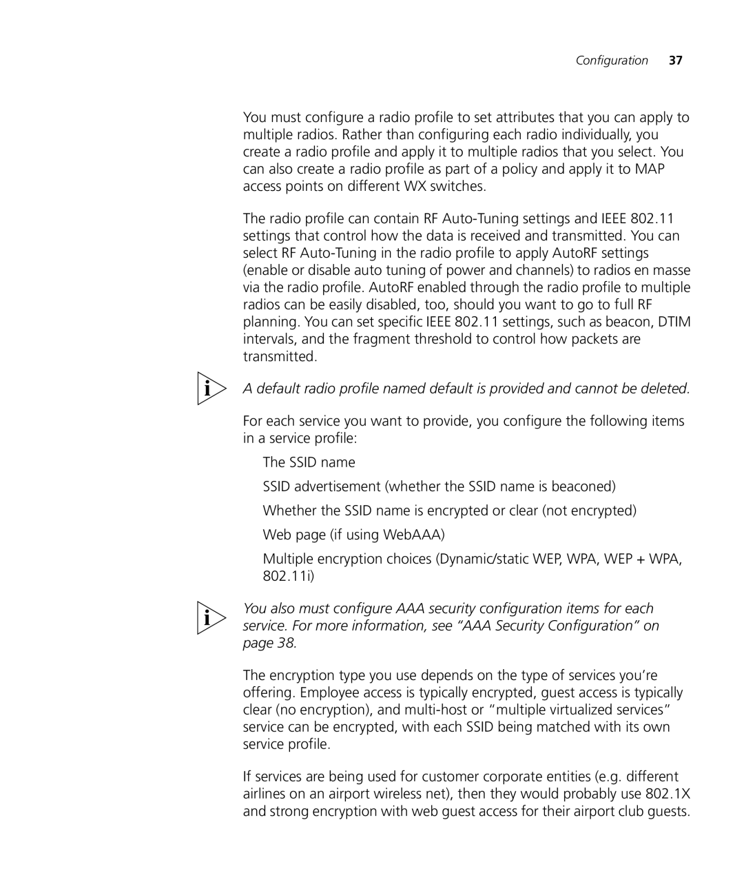 3Com WX2200 manual Configuration 