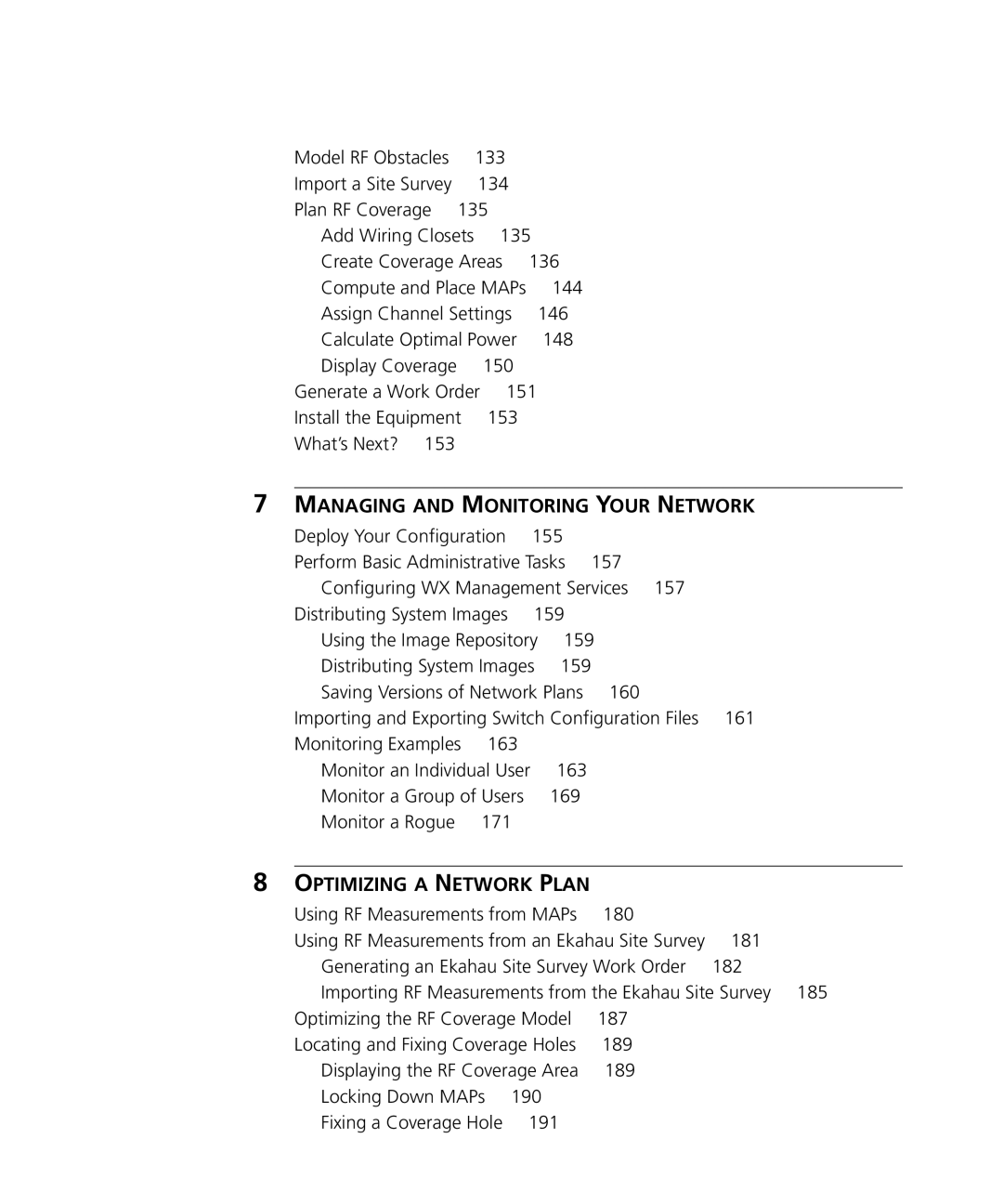 3Com WX2200 manual Managing and Monitoring Your Network 