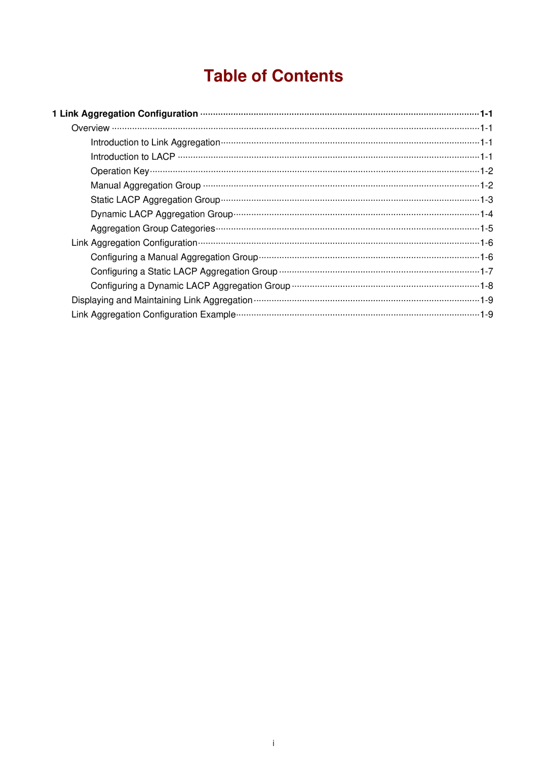 3Com WX3000 operation manual Table of Contents 