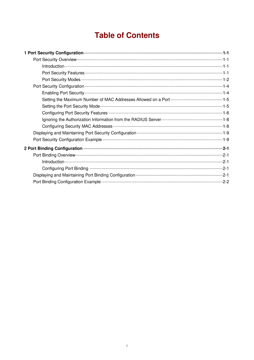 3Com WX3000 operation manual Table of Contents 